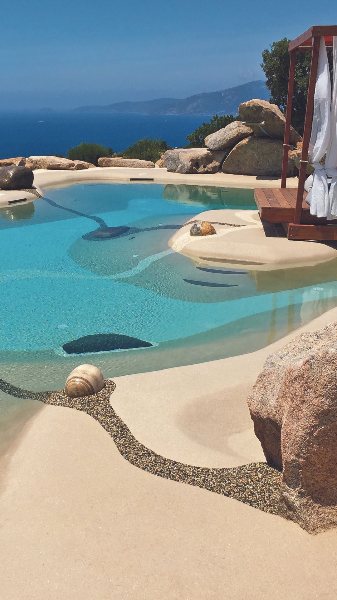 Piscina Natural en Ibiza sin obra