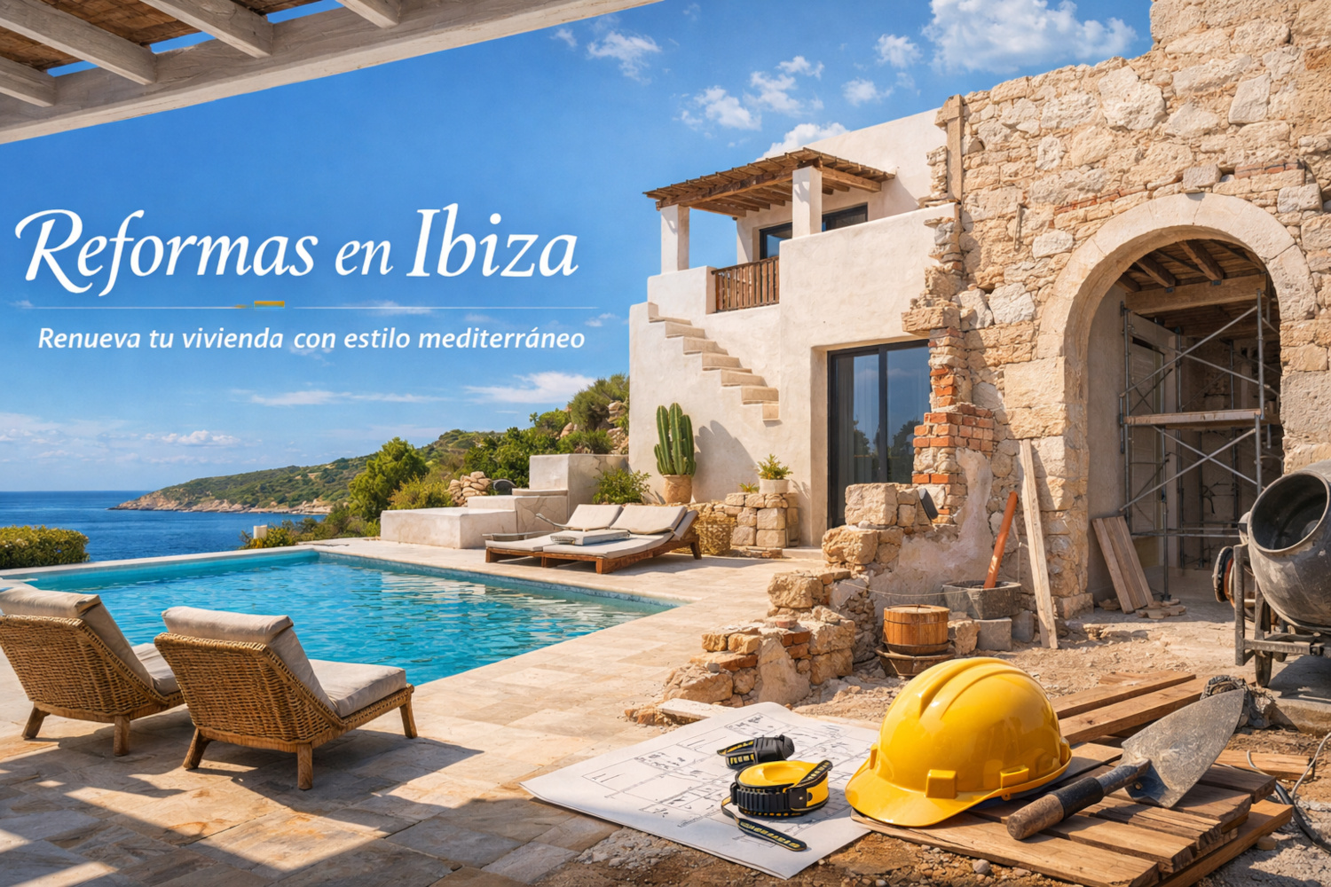 Renovating your home in Ibiza, how to adapt your property to the mediterranean style
